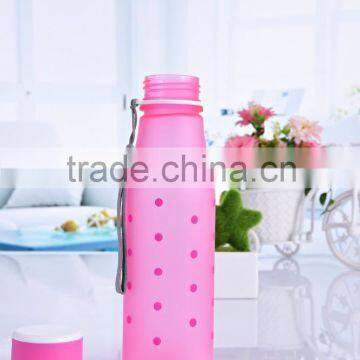 Wholesale Eco Friendly Fashion 550ml Sport Water Bottle Plastic With Cap photo-2