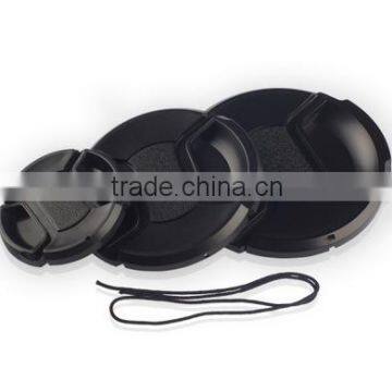 Low Price Snap-On Camera Lens Cap Cover with string 52mm