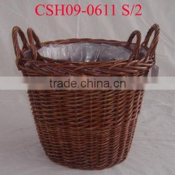 unpeeled willow basket