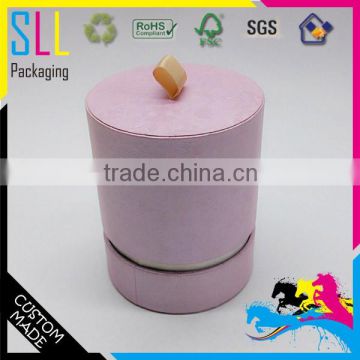 wholesale custom handmade paper round perfume gift box