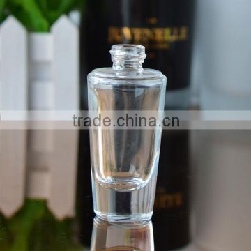 Transparent nail polish glass bottle