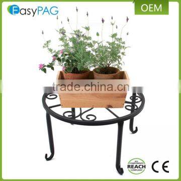 Metal Shelves Flower Pots Indoor Plant Stand, Outdoor Garden Racks