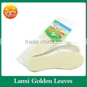 100% Lambwool Sheepskin Shoe Inserts Keep Warm EVA foam Warm insoles