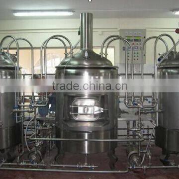 glass bottle beer filling plant/beer manufacturing plant