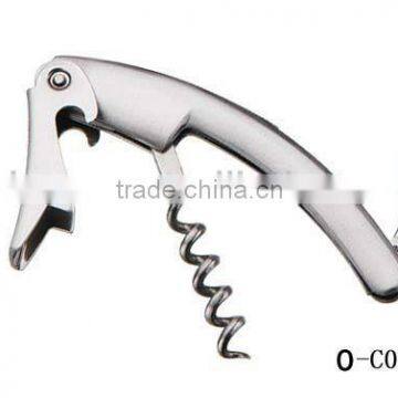 Stainless steel professional wine opener corkscrew