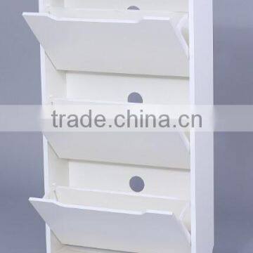 China 2016 nyx s7 cheap price shoe cabinet in wood