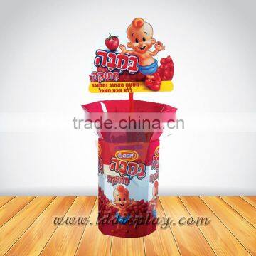 Custom Various Kinds Supermarket Cardboard Candy Display
