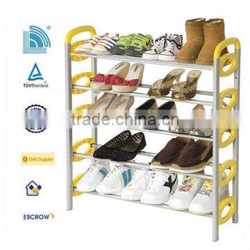 2014 Hot selling high quality plastic shoe rack simple designs