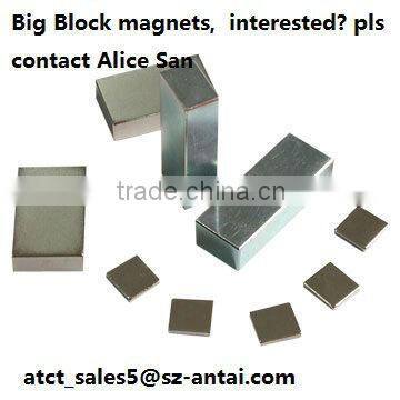 Rare earth super strong Neodymium large size magnets