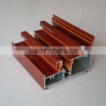 HQ wooden print aluminuium slide window profile