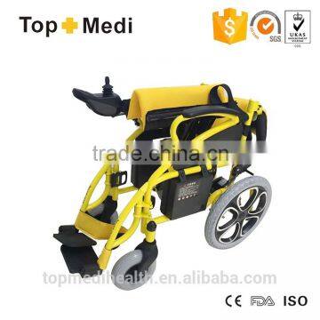 Cheapest Folding Electric Wheelchair Power Wheelchair for Disabled and Elderly People/silla de Ruedas Electrica photo-5
