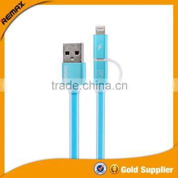 REMAX Aurora 2 in 1 Micro USB Charger Cable for Android Mobile Phone