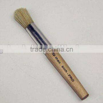 High quality pure Bristle wood handle Artist Oil Painting Brush