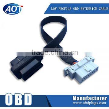 16P obd extension cable obd2 noddle cable