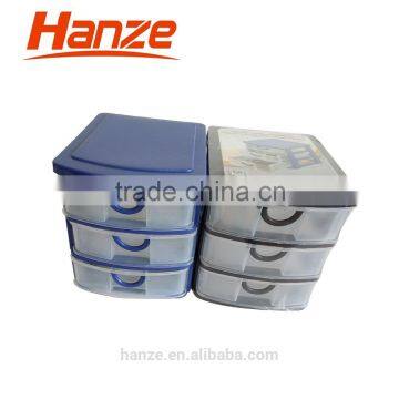 Multilayer Plastic Tabletop Storage Drawer For Bedroom