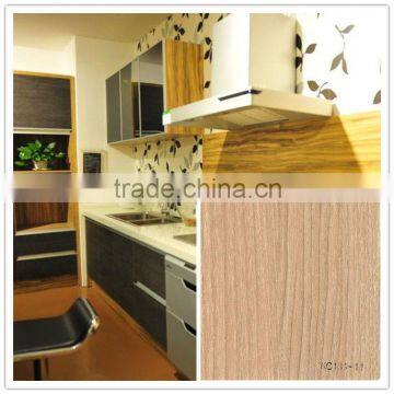 0.35*1400MM woodgrain matt pvc membrane foil for door