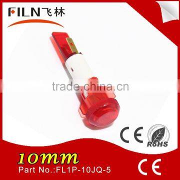 2015 FILN plastic 10mm 380v neon led mi-bulb battery voltage indicator flashing indicator light