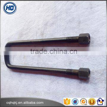 35CrMo Steel Black Finishing Custom Sizes 22m Hook U-Bolt for Steyr Rear-Axle