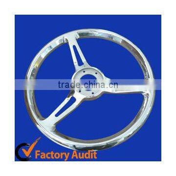 cast alloy boat steering wheel