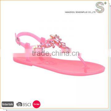 Fashion top jelly model girl shoes