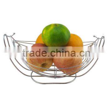 high quality stainless steel fruit basket/metal basket for factory