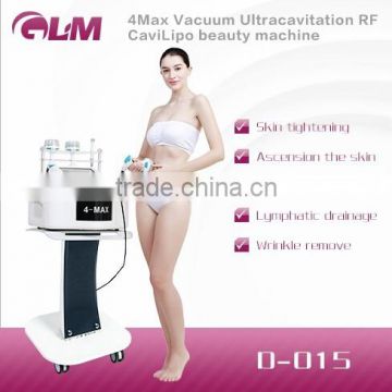 2016 best-selling multifunctional cavi/rf/vacuum beauty salon use ultra cavitation+rf beauty slimming machine