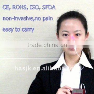 Hosehold health care equipment Chinese Acupoint Irradiation rhinitis pulse laser therapy