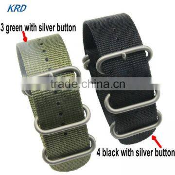 26MM Green Black Outdoor Canvas Watch Band Sport Strap For Garmin Fenix3 Fenix 3 Smart Watch photo-5
