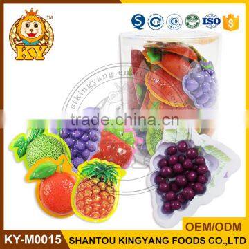 Assorted Flavor Fruity Modelling Sweet Puffing Candy