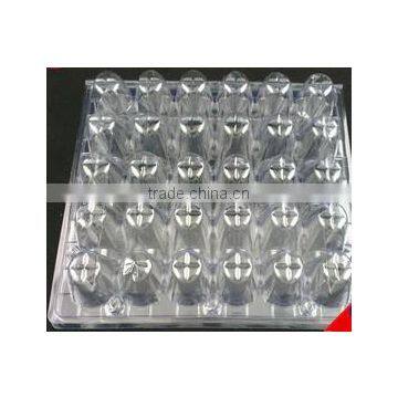 30pcs quail egg packing clear pastic tray quail products