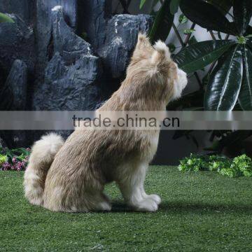 artificial animals plastic mold inside floppy dog plush toys