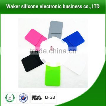 silicone cheap credit card holder