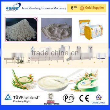 Nutrition rice powder baby cereal food processing line/machine