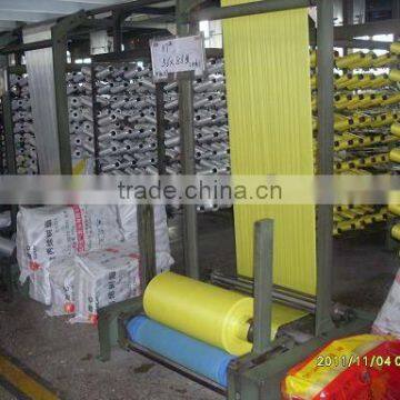 yellow pp woven fabric