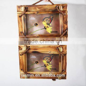 2016 new hot sell Wood Material Photo Frame for restaurant baby shower decoration photo frame back school gift classmate gift