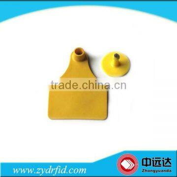 Passive UHF AZ9620 RFID chip RFID animal ear tag for cattle