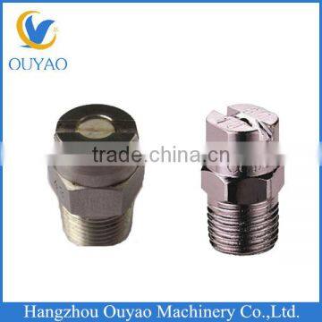 High Pressure Atomization Stainless Steel Fan-shaped Nozzle fog nozzle