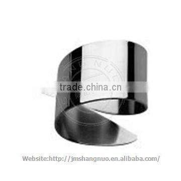 unqiue Satin polished Napkin Holder tissue circle