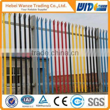 palisade fence/pvc coated rabbit fencing(TUV Rheinland certificated factory)