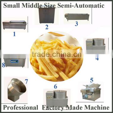 Complete Small Big Scale small scale potato chips machine Equipment Making Macine Fry Chips Price