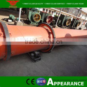 Henan Nanyang supplies multifunctional & high capacity chicken manure rotary drum dryer machine