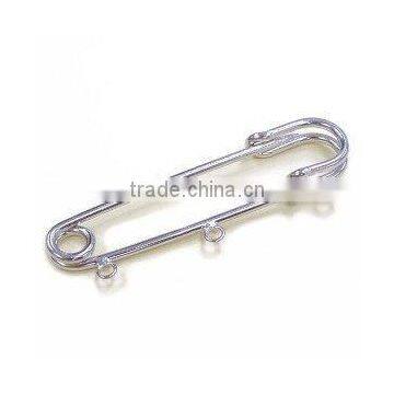 SAFETY PIN BROOCHES