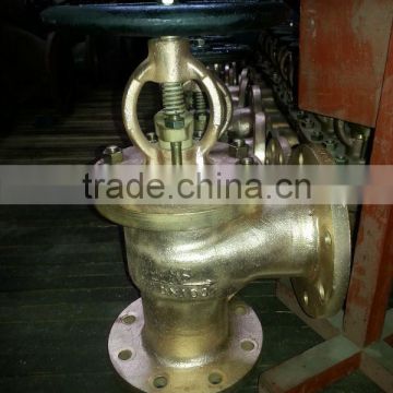 Marine Angle Bronze Globe Valve GB/T587-2008