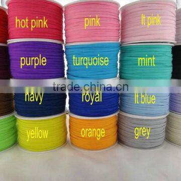 10 yards 1/8 skinny elastic, Wholesale elastic, diy headband, elastic by the yard, skinny elastic - you choose color