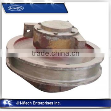 Top Quality Carbon Steel Double Bridge Crane Wheels