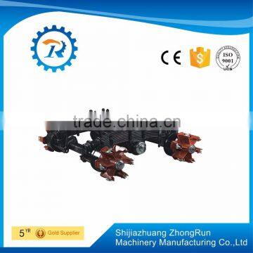 Boggie Suspension Semi-trailer / Single Point Suspension for 320T Semi trailer