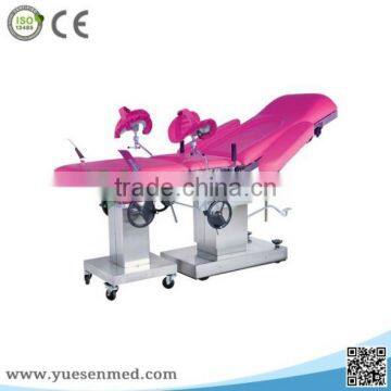 Delivery bed for labour room use gynecology table