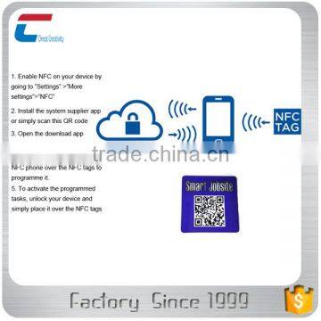 ICODE SlIX - Non Transfer Security Seal Disposable RFID NFC Sticker Tag for Anti-theft photo-6