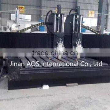 Two Header Stone Engraving Machine CNC Stone Machine With DSP Control System photo-3