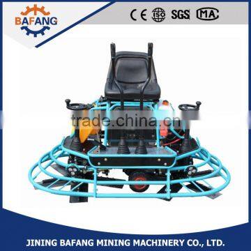 Driving type wet concrete trowelling machine